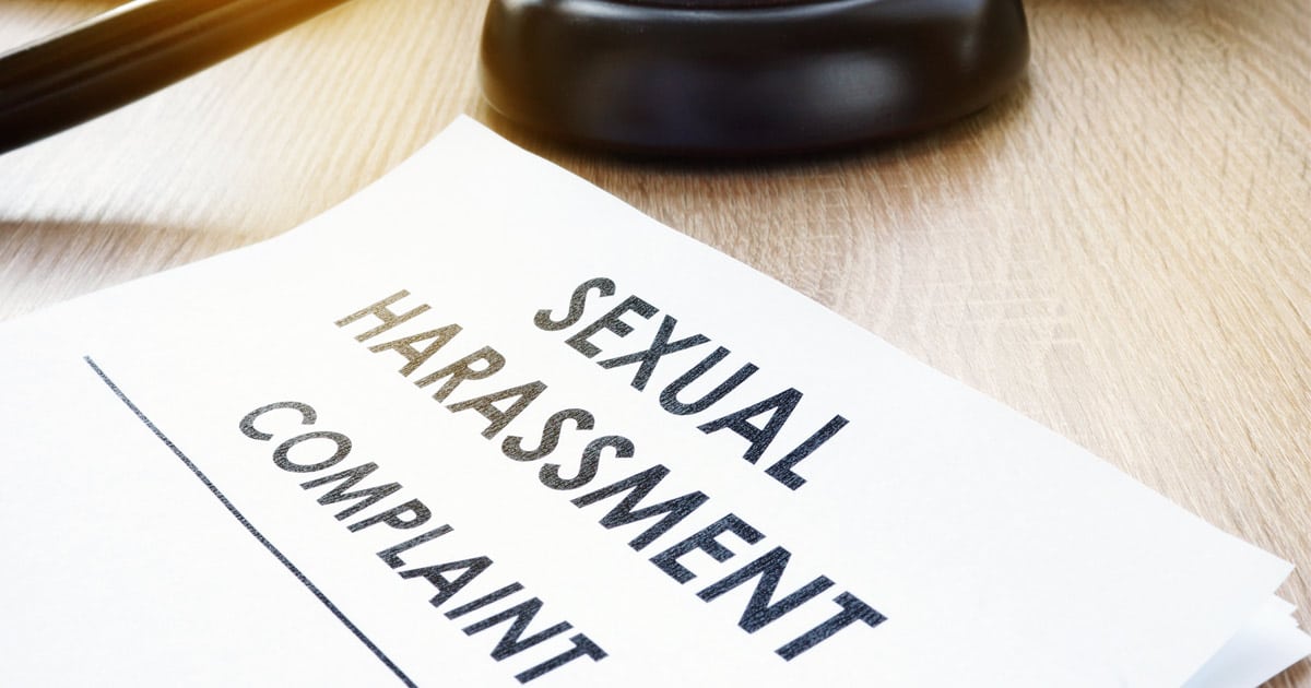 sexual harassment complaint