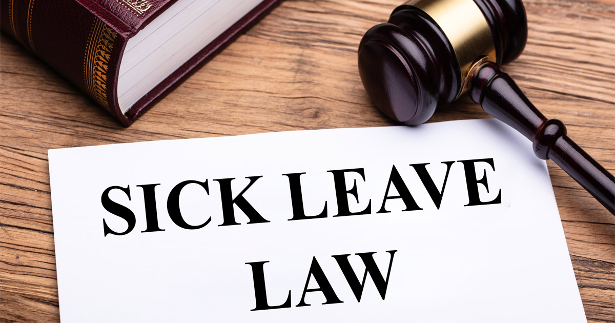 Philadelphia Employment Lawyers at Sidney L. Gold & Associates, P.C. Protect Employees’ Right to Sick Leave.