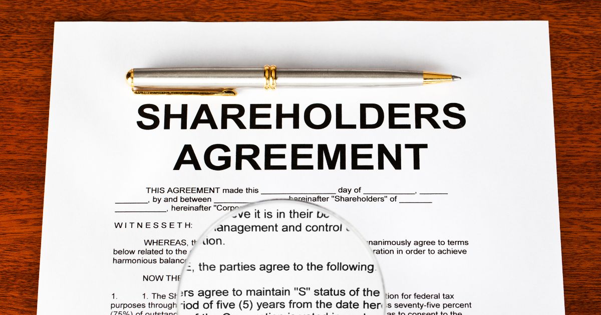 Shareholder Breaches an Agreement
