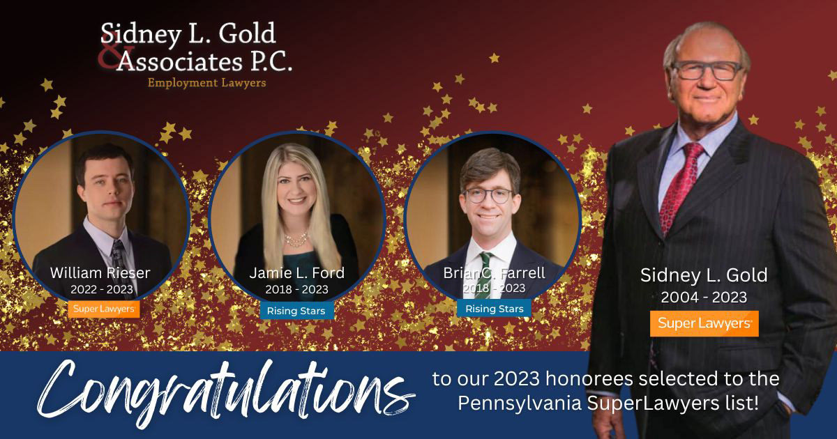 sidney gold & associates selected to 2023 super lawyers and rising stars lists