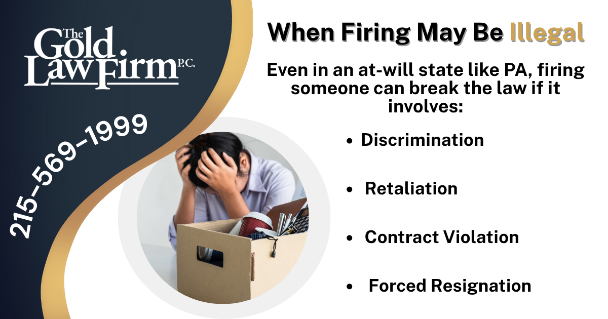wrongful termination infographic