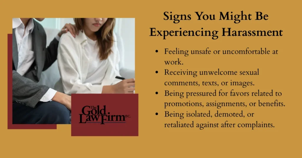 sexual harassment infographic