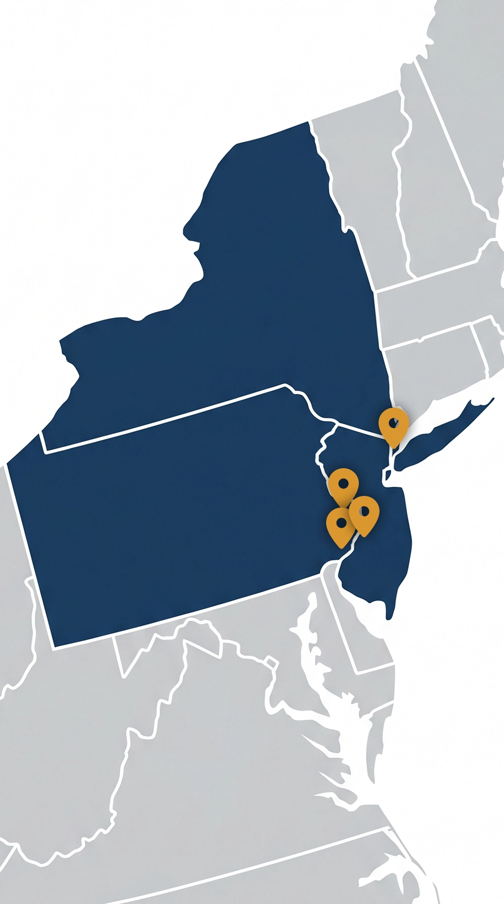 Areas We Serve Map