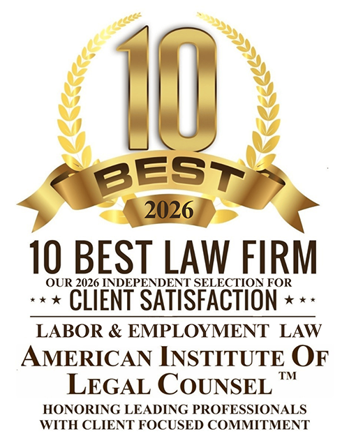 10 Best Law Firm 2026 Labor & Employment Law - American Institute of Legal Counsel