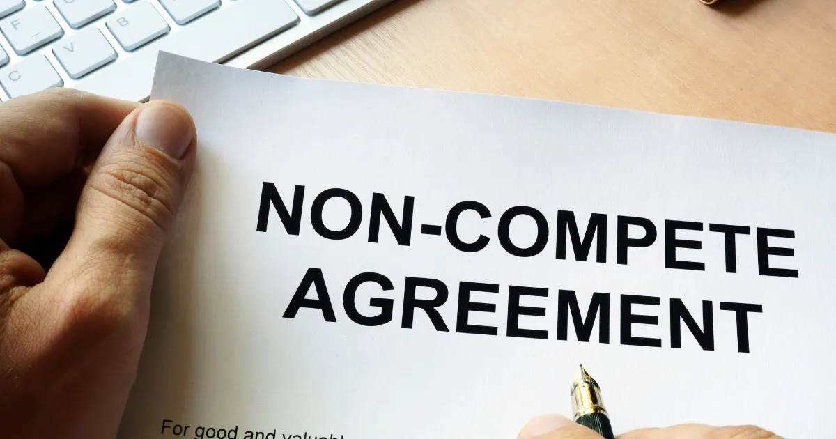 non compete paperwork